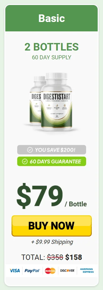 Digestistart one bottle