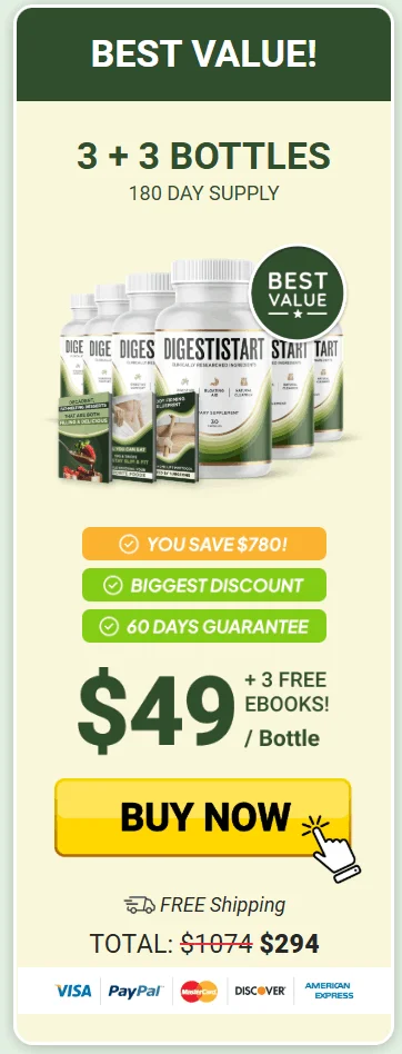 Digestistart 6 bottles